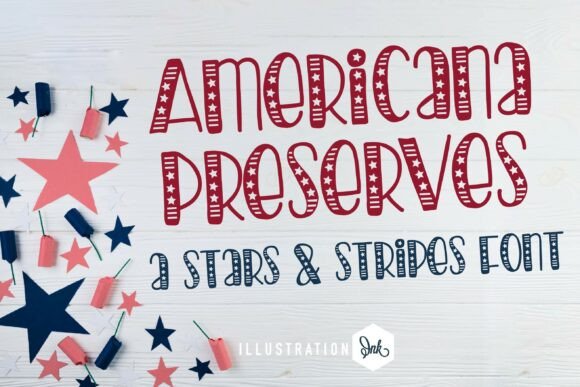 Americana Preserves: A Hand-Lettered Typeface for Cozy Brands