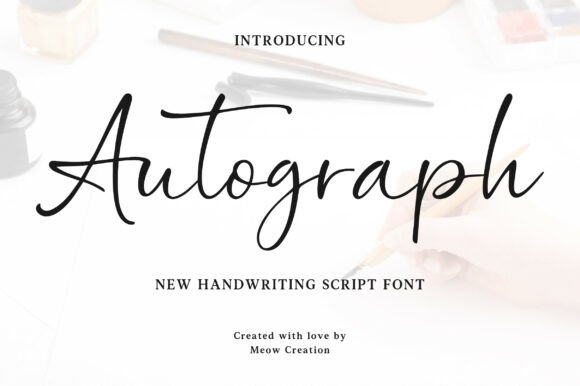 Autograph: The Handwritten Script for Modern Branding