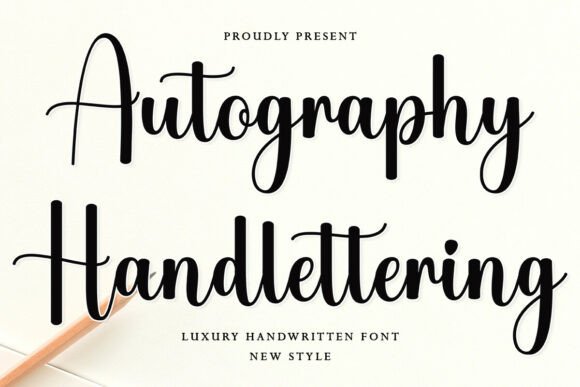Autography Handlettering: The Art of Elegant Script