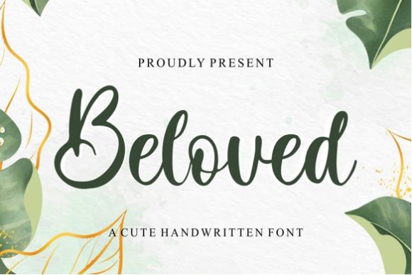 Beloved: A Dazzling Script for Elegant Design Projects
