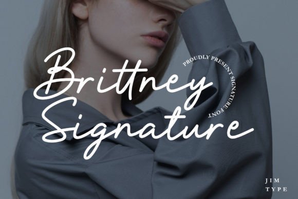 Brittney Signature: A Font That Whispers Luxury