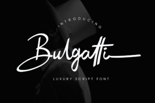 Bulgatti: Crafting Elegance with a Luxury Script Font