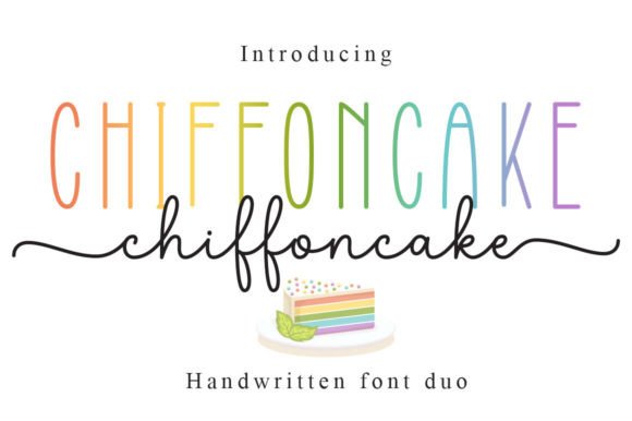 Chiffoncake Duo: A Font That Blends Romance with Professional Polish