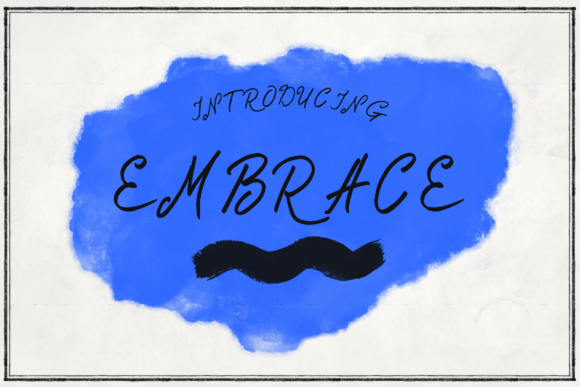 Embrace: A Handwritten Font for Designs That Feel Genuine