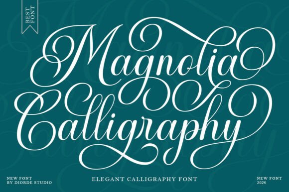 Magnolia Calligraphy: The Elegant Script for Modern Design