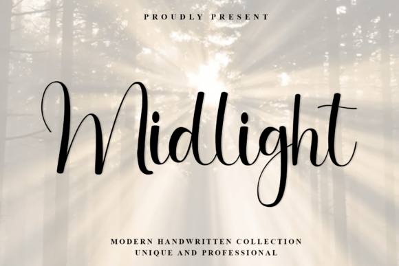Midlight: The Modern Handwritten Font for Authentic Branding