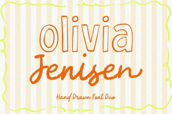 Olivia Jenisen: A Font Duo for Authentic Brand Stories