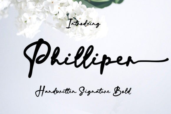 Philliper: A Bold Script Font for Modern Designers