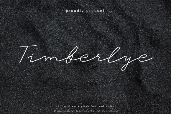 Timberlye: A Fashionable Script for Modern Projects