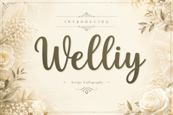 Welliy: The Warm Script Font for Modern Branding