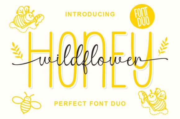 Wild Flower Honey Duo: The Perfect Font Pairing for Modern Design